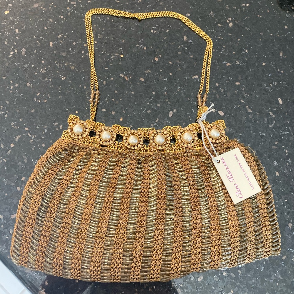 Clara Kasavina handmade evening purse- never used